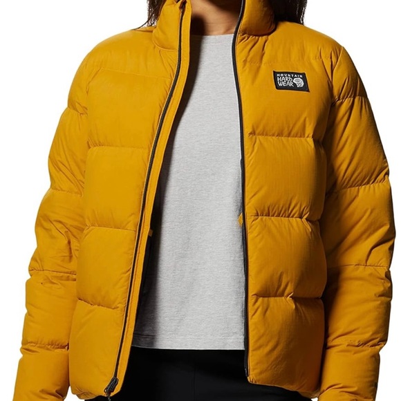 NWT Mountain Hardware Gold Hour Nevadan Down Short Puffer Jacket - Picture 8 of 12